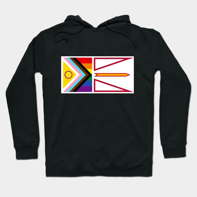 Newfoundland and Labrador Pride Radical Inclusion Equality Hoodie by SailorsDelight